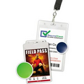 Premium Vertical Event Size Badge Holders, 4.25" x 6.75"